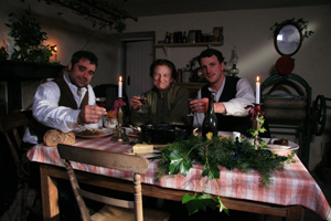 Christmas Dinner at Edwardian Farm