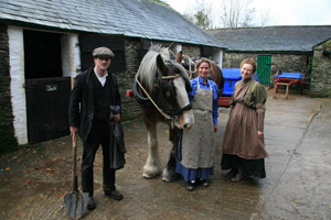 Edwardian Farmers at Morwellham Quay